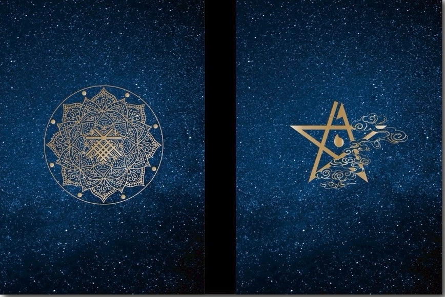 御朱印帳2026　藍/金